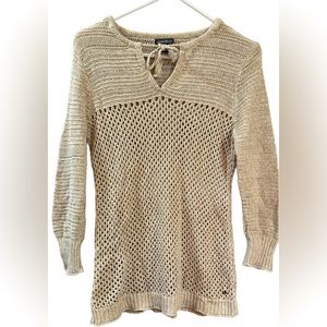 EDDIE BAUER KNIT PULLOVER SWEATER SIZE MEDIUM